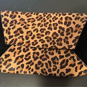 J. Crew Leopard Print Clutch